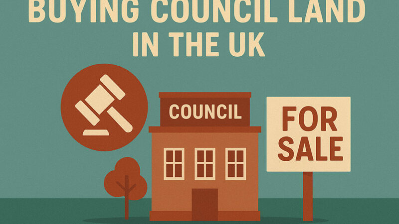 A Guide To Buying Council Land in the UK