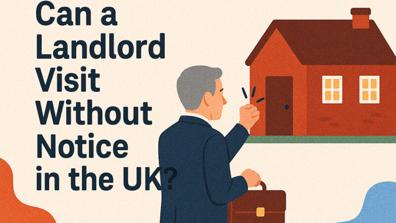 Can a Landlord Visit Without Notice in the UK? What Tenants Should Know