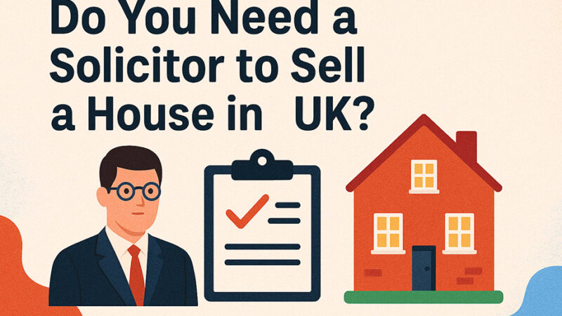 Do You Need a Solicitor to Sell a House in the UK?