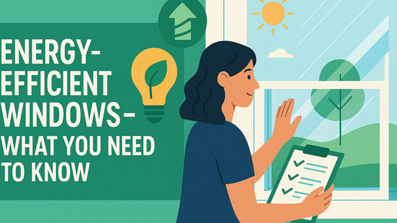 Energy-Efficient Windows – What You Need to Know