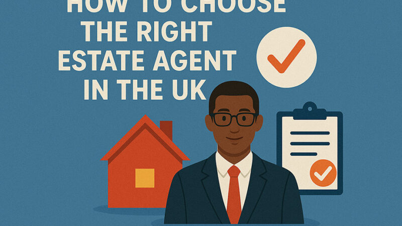 How to Choose the Right Estate Agent in the UK – A Complete Guide