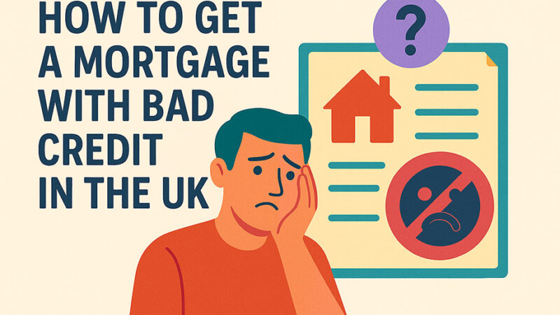 How to Get a Mortgage with Bad Credit in the UK