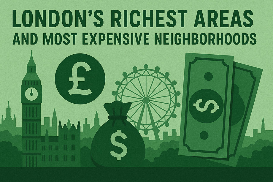 The Ultimate Guide to London’s Richest Areas and Most Expensive Neighborhoods in 2025