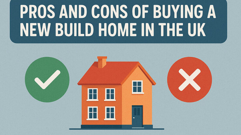 Pros and Cons of Buying a New Build Home in the UK