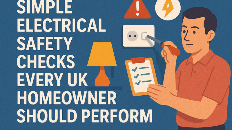 Simple Electrical Safety Checks Every UK Homeowner Should Perform