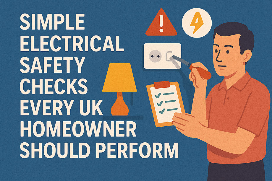 Simple Electrical Safety Checks Every UK Homeowner Should Perform