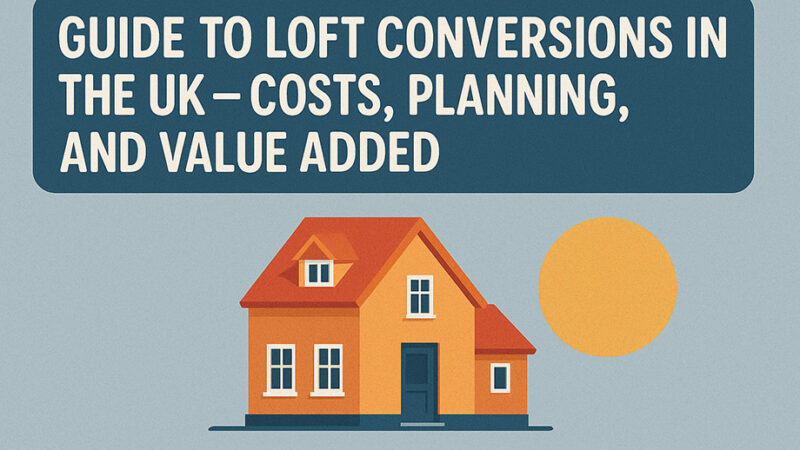 The Ultimate Guide to Loft Conversions in the UK – Costs, Planning, and Value Added