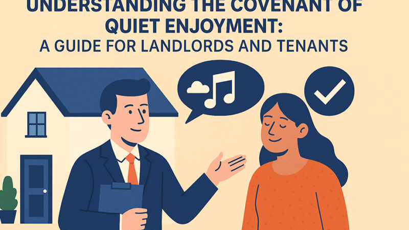 Understanding the Covenant of Quiet Enjoyment: A Guide for Landlords and Tenants