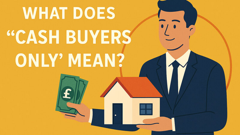 What Does “Cash Buyers Only” Mean?