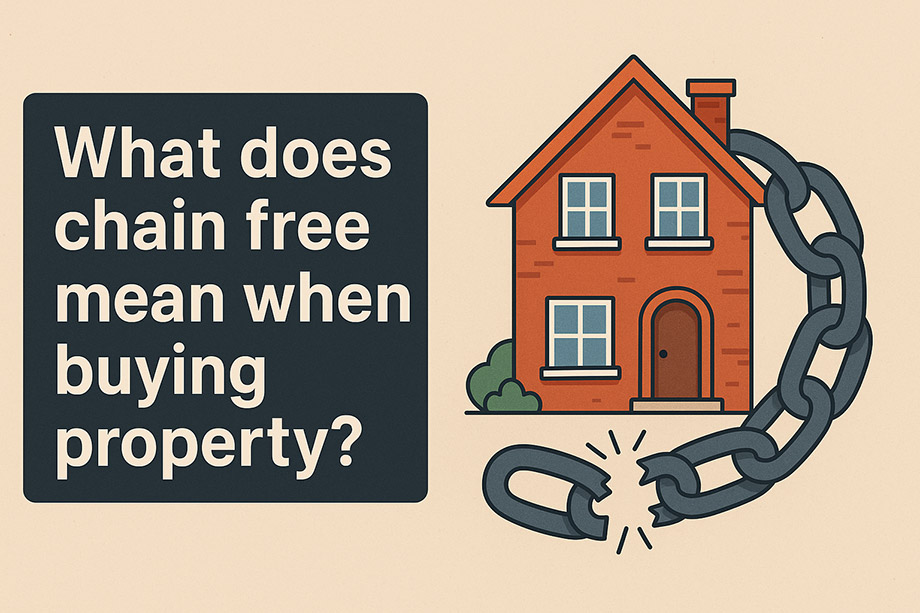 What does chain free mean when buying property?