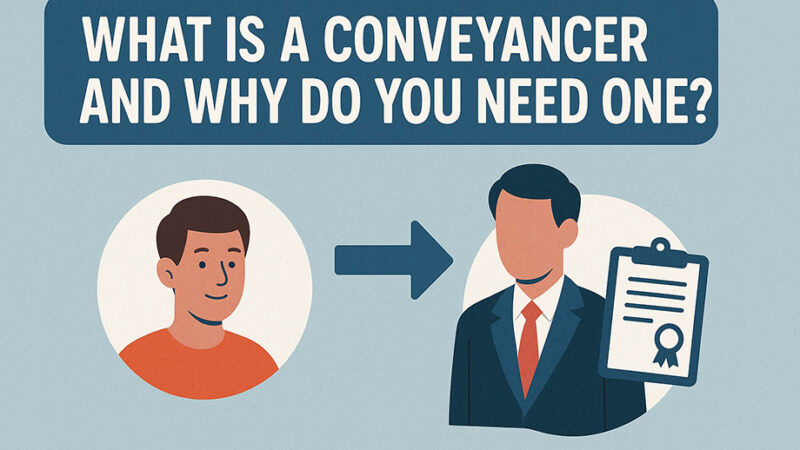 What Is a Conveyancer and Why Do You Need One?