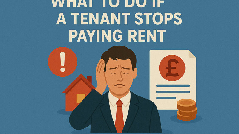 What to Do if a Tenant Stops Paying Rent