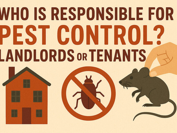 Who Is Responsible for Pest Control? Landlords or Tenants?