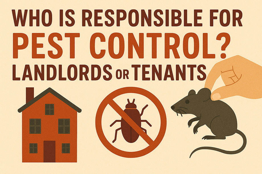 Who Is Responsible for Pest Control? Landlords or Tenants?