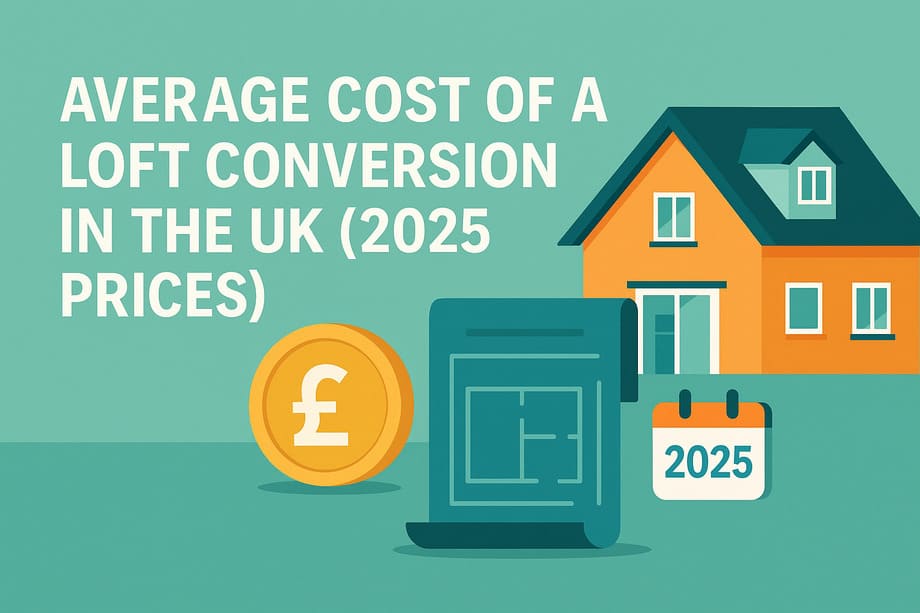 Average Cost of a Loft Conversion in the UK (2025 Prices)