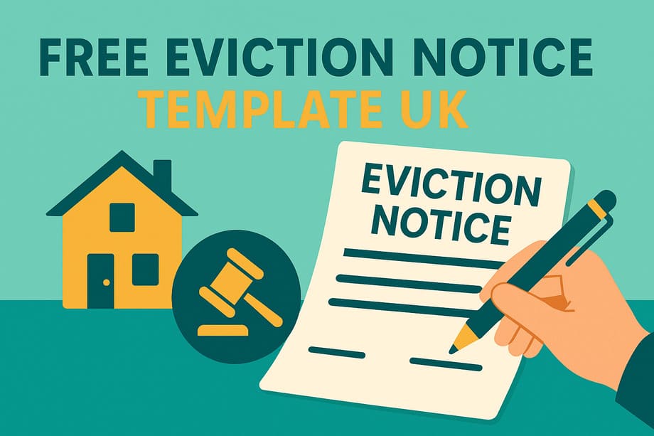 Free Eviction Notice Template UK: Your Complete Landlord Guide 2025