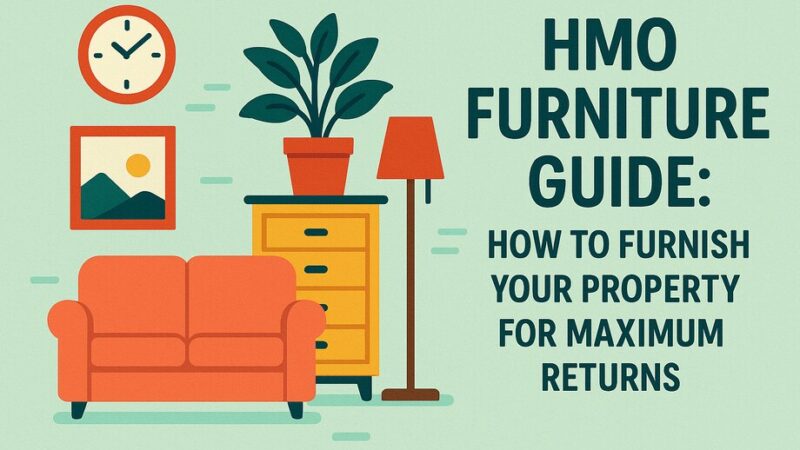 HMO Furniture Guide – How to Furnish Your Property for Maximum Returns in 2025