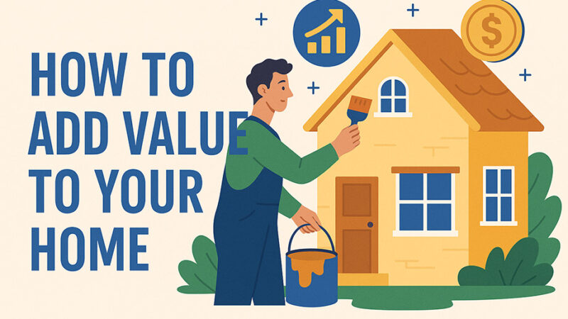 How to Add Value To Your Home
