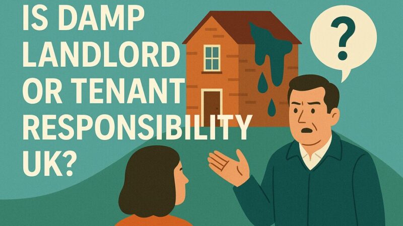 Is Damp Landlord or Tenant Responsibility UK: Complete Legal Guide 2025