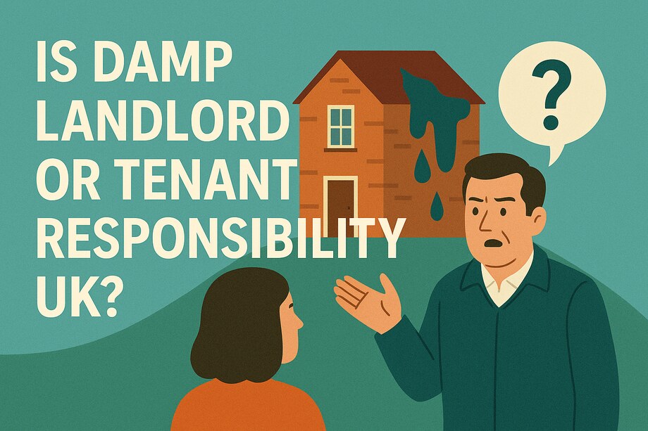 Is Damp Landlord or Tenant Responsibility UK: Complete Legal Guide 2025