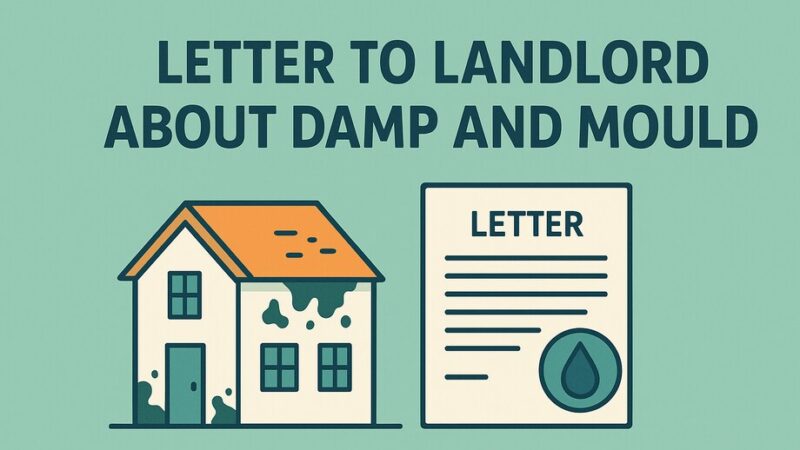 Letter to Landlord About Damp and Mould [Free Template]