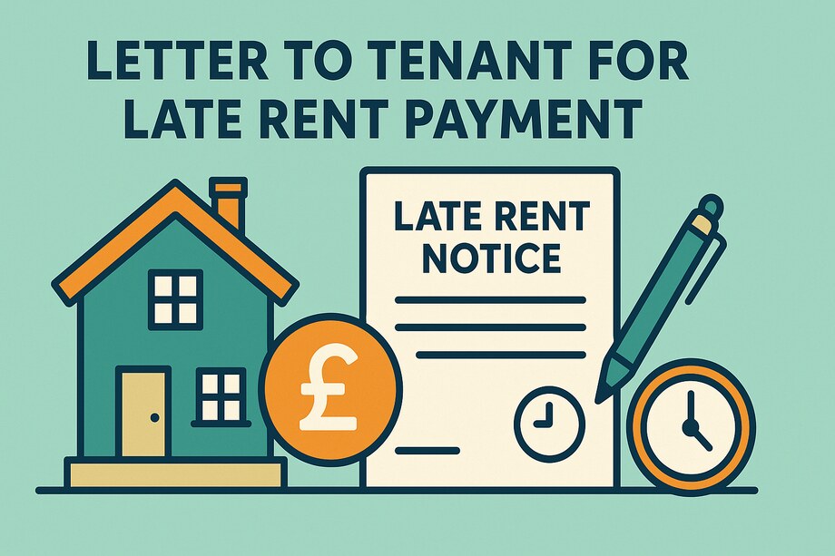 Letter to Tenant for Late Rent Payment [Free Template]