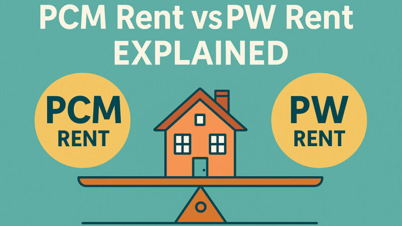 PCM Rent vs PW Rent Explained: Your Complete Guide to UK Rental Pricing