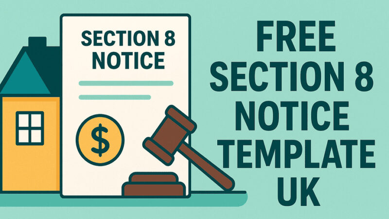 Free Section 8 Notice Template UK