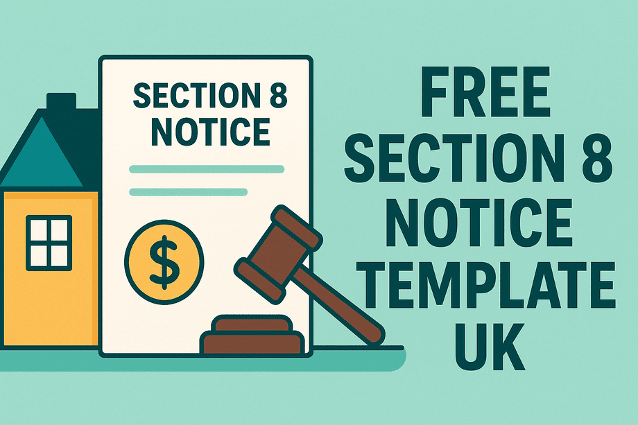 Free Section 8 Notice Template UK