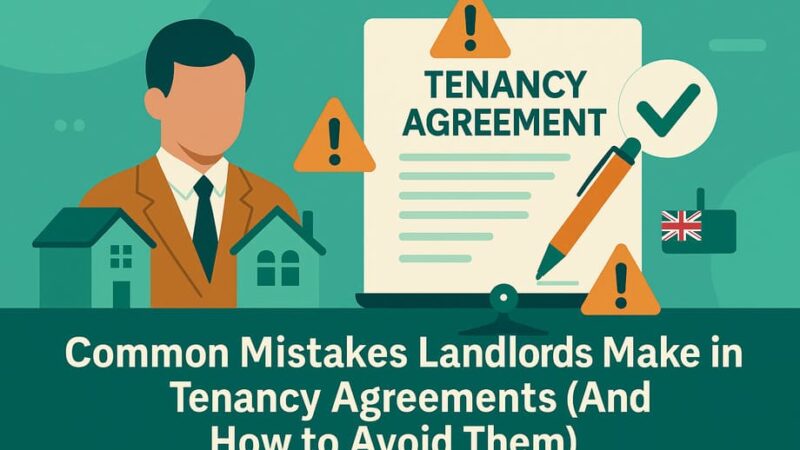 Common Mistakes Landlords Make in Tenancy Agreements (And How to Avoid Them)