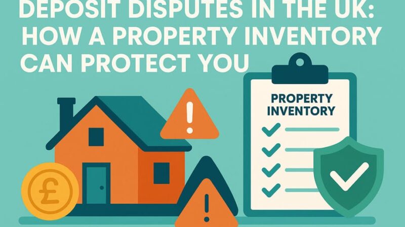 Deposit Disputes in the UK: How a Property Inventory Can Protect You