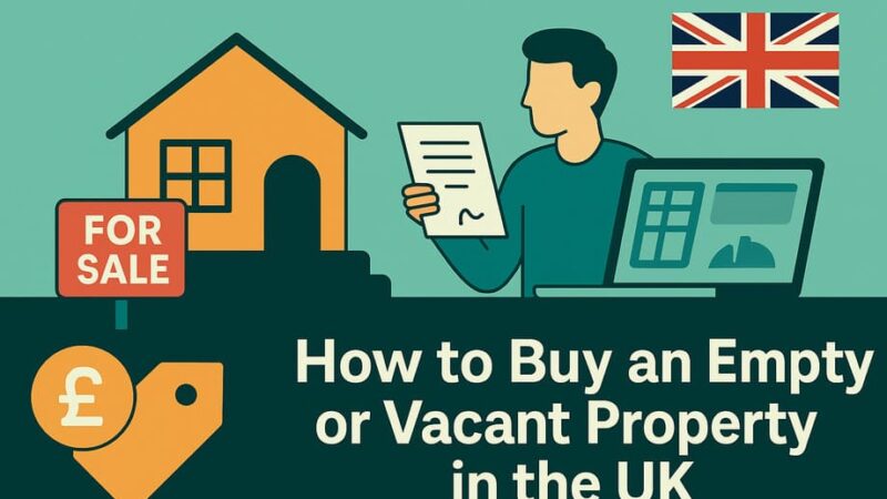 How to Buy an Empty or Vacant Property in the UK – Complete Guide