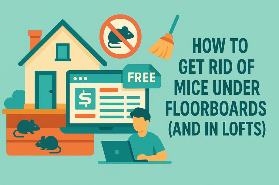 How to Get Rid of Mice Under Floorboards (and in Lofts) – The Complete UK Guide