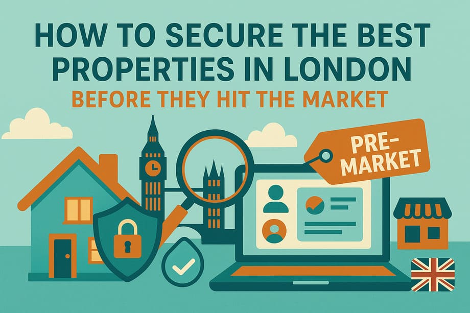 How to Secure the Best Properties in London Before They Hit the Market