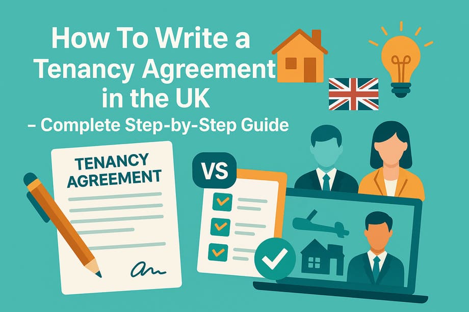 How To Write a Tenancy Agreement in the UK – Complete Step-by-Step Guide