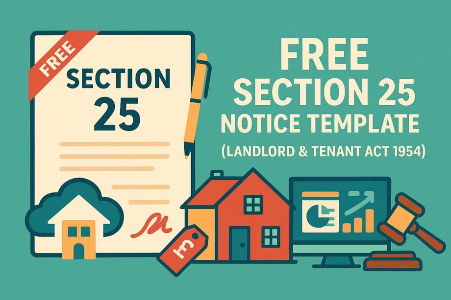 Free Section 25 Notice Template (Landlord & Tenant Act 1954)