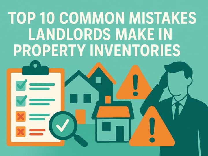 Top 10 Common Mistakes Landlords Make in Property Inventories