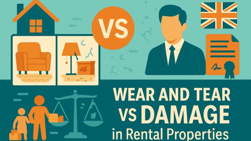 Wear and Tear vs Damage in Rental Properties – A Complete Guide for UK Landlords and Tenants