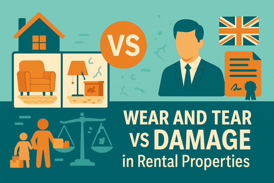 Wear and Tear vs Damage in Rental Properties – A Complete Guide for UK Landlords and Tenants