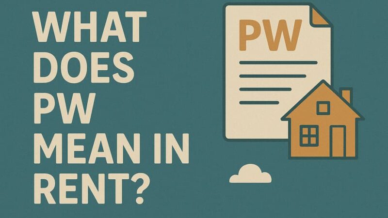What Does PW Mean in Rent?