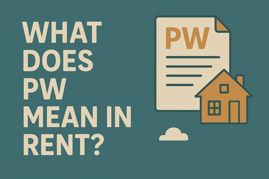 What Does PW Mean in Rent?